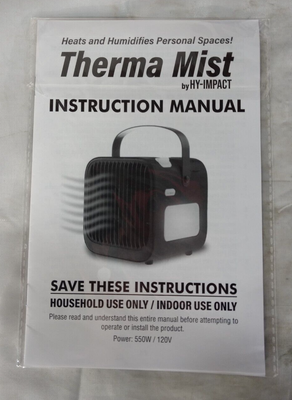 Therma Mist Humidifying Space Heater 03287 | eBay