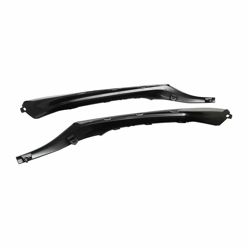 Moldura de moldura de rejilla inferior delantera negra brillante para Toyota Camry SE XSE 2021-2024 Foto 3 de 4