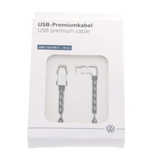 NEW OEM Volkswagen 2020-2025 Media Cable USB-C to USB-C Adapter 000-051-446-BC