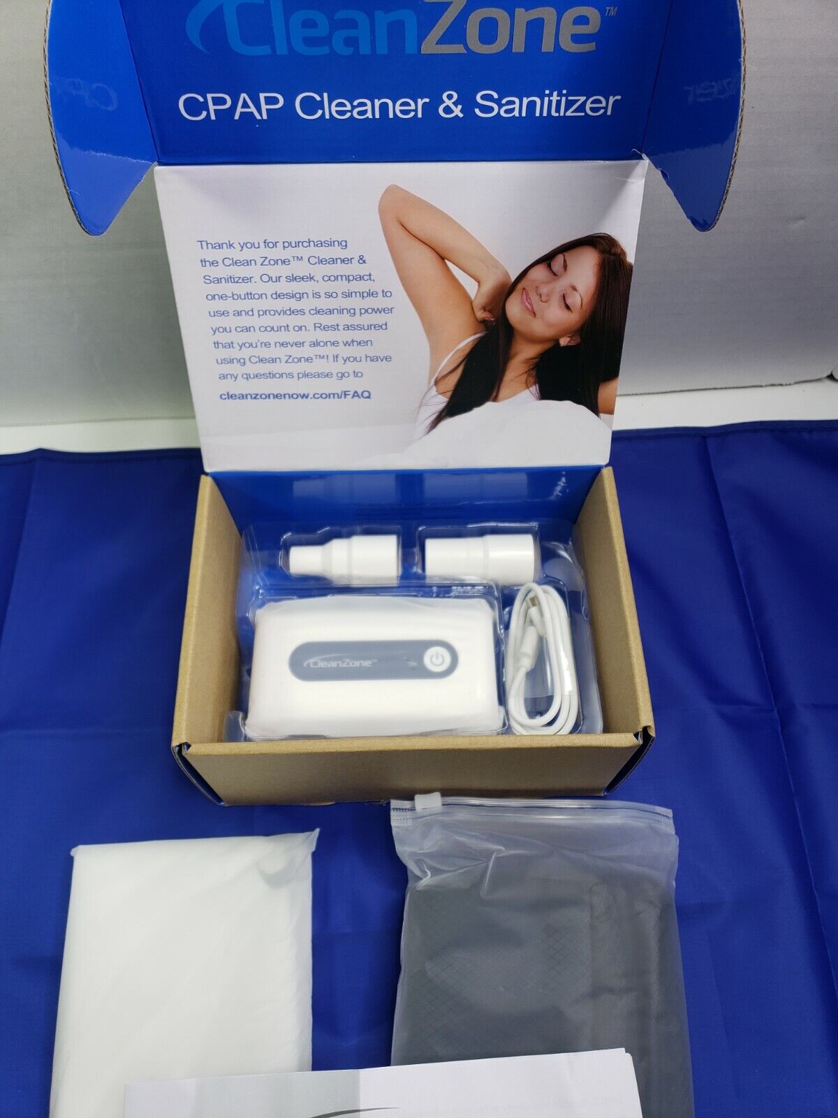 New in Box Clean Zone CPAP Cleaner & Sanitizer