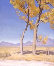 Maynard Dixon: Last Leafage 22x30 Archival Quality Fine Art Print