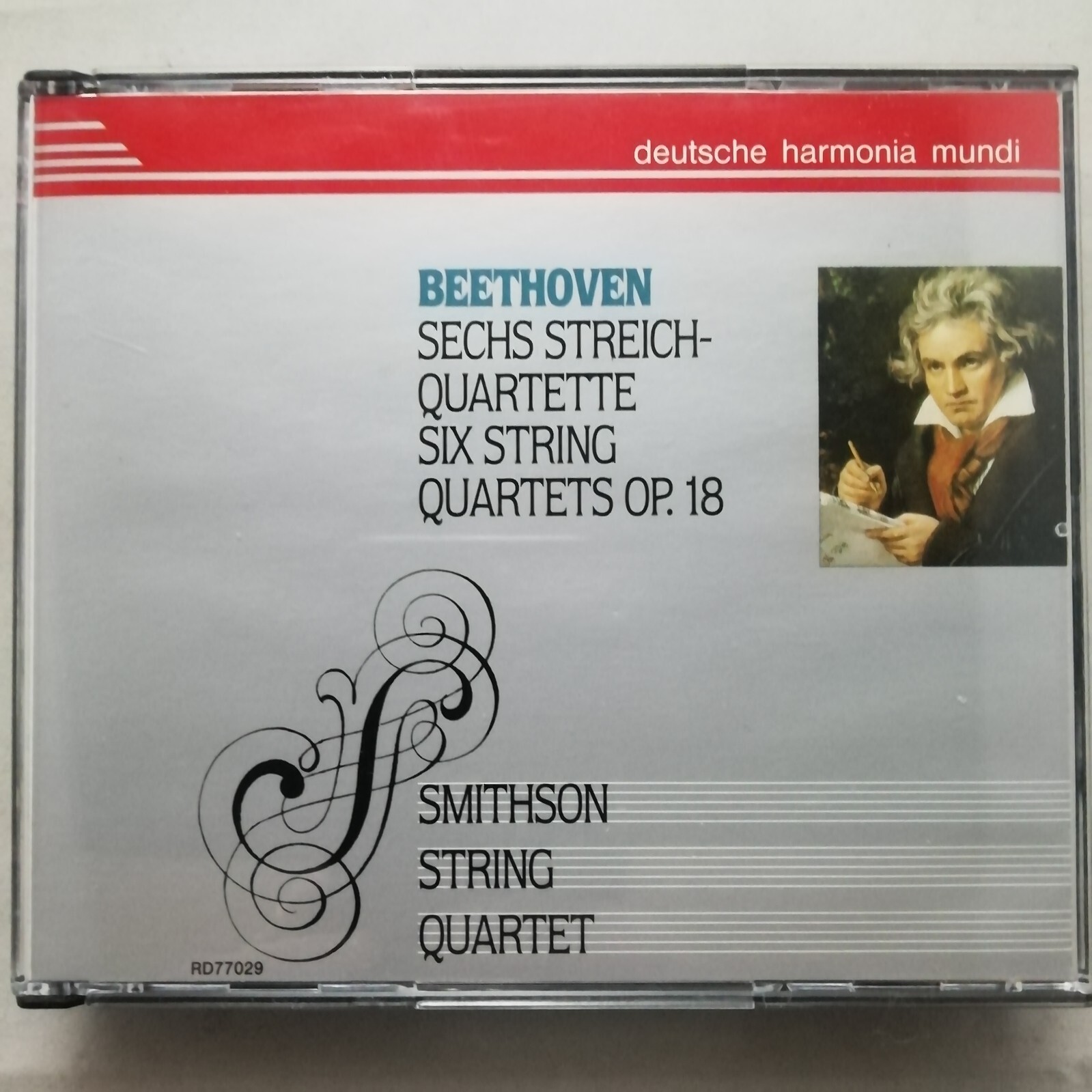 Beethoven: Quartets Op. 18 / Smithson Quartet / Harmonia Mundi 2 CD RD77029