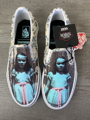 Vans Slip On House Of Terror The Shining Grady Twins Size US  display picture 3