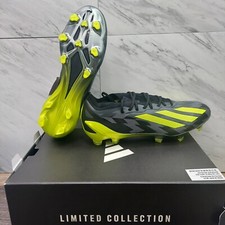 Adidas X Crazyfast Injection.1 FG Black Soccer Cleats IG0670 Men's 7 Women's 8