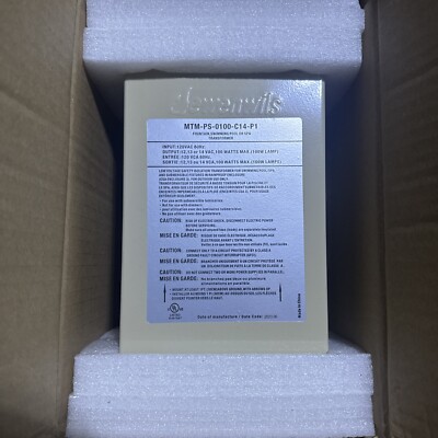jewenwils low voltage transformer mtm-ps-0100-c14-p1 HOSL07A 100w