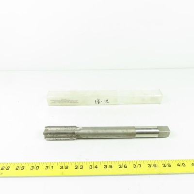 Tapco 1-1/8-12 Nf Hs GH-5 Gerade 4 Schneide Schaft 10 '' Oal 6.3cm Bohrer USA