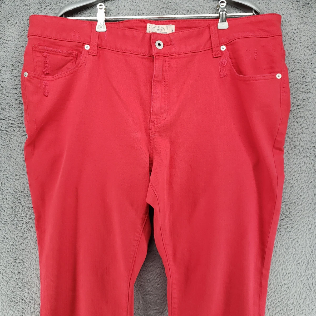 Lucky Brand Jeans Women s Plus Size 16W Raw Hem Ginger Skinny Mid