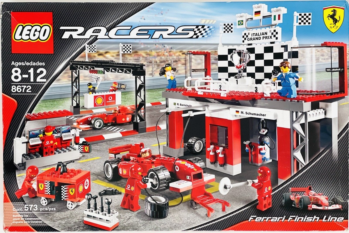Lego Racers Ferrari Finish Line (4285086) 810535024484| eBay