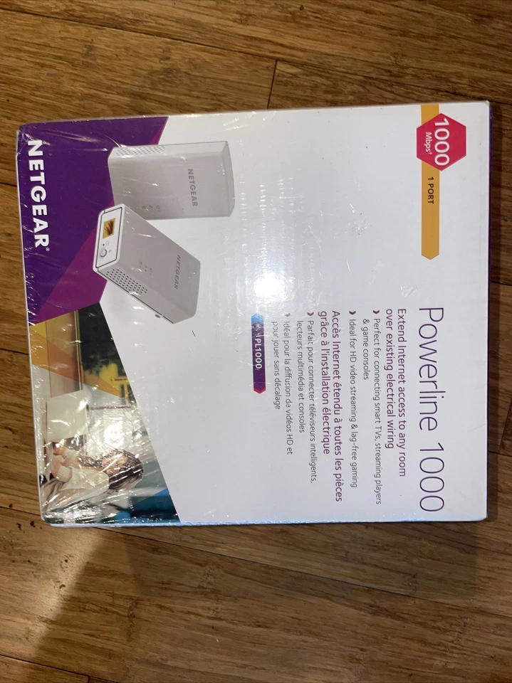 NETGEAR  PL1000100PAS 1000 Mbps Gigabit Port - Image 4 of 4