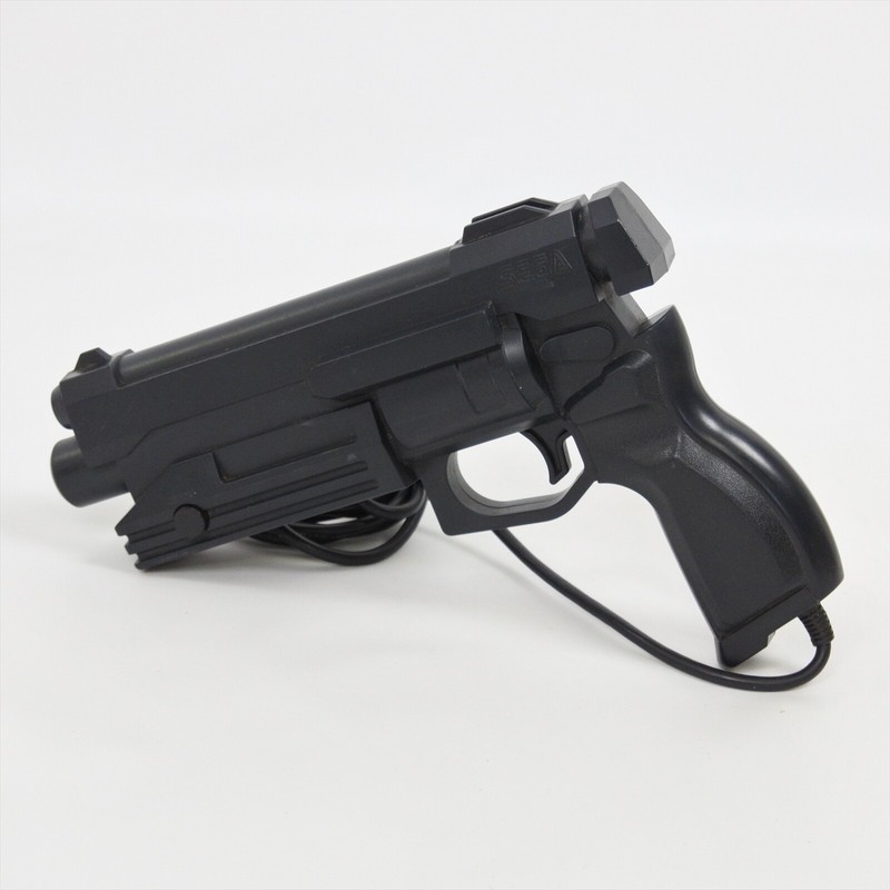 Sega Saturn GUN CONTROLLER Virtua Cop HSS-0122 -Work for CRT TV Only- ss