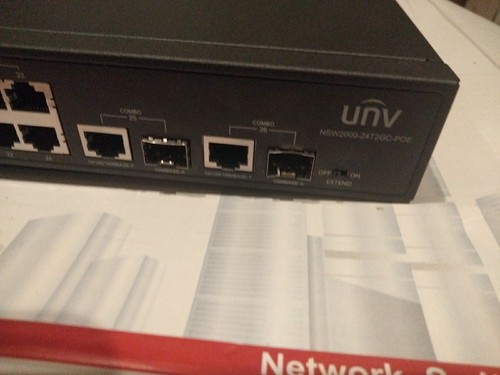 Network Ethernet Unv Network Ethernet Switch Nsw200c-24t2gc-poe - Picture 5 of 16