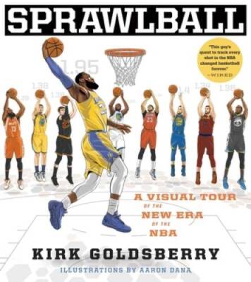 SprawlBall: A Visual Tour of the New Era of the NBA - Hardcover - VERY GOOD