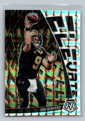 2023 Panini Mosaic #E-DB Drew Brees Elevate Mosaic