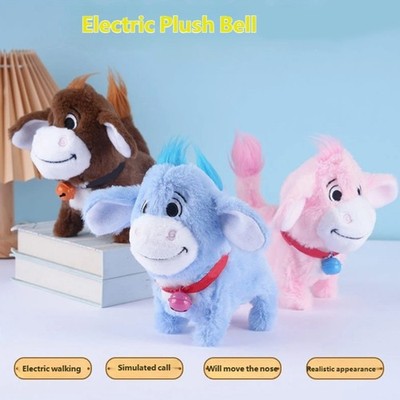 Interactive Walking Talking Donkeys Plush Animal Toy For Children Ages 3 Plus