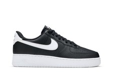 Nike Air Force 1 '07 'Black White Tumbled' CT2302-002 New Size