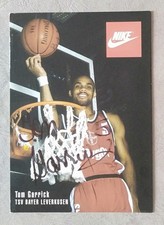 16680 Tom Garrick Bayer Leverkusen Basketball Autogrammkarte original signiert