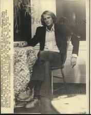 1975 Press Photo Patricia Hearst's fiance Stephen Weed at home in San Francisco