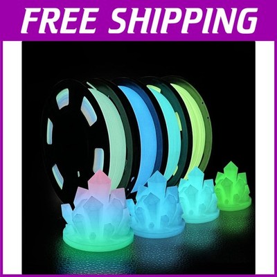 Glow in The Dark 3D Printer Filament Bundle