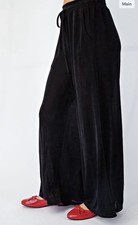 Easel Black Stretchy Slinky Wide leg Pants Lightweight NWT Size: S