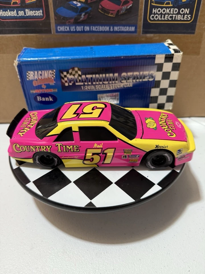 NEIL BONNETT #51 COUNTRY TIME LIMONADA 1994 CHEVY 1/24 BWB Nascar Diecast Foto 4 de 4