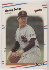 1988 Fleer Jimmy Jones #588 00e8