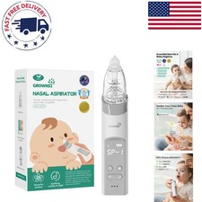 Ergonomic Baby Nasal Aspirator with 3 Suction Levels Easy Cleanup 0-12