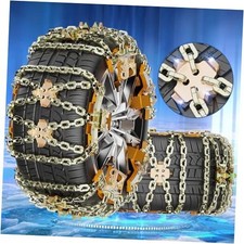 Snow Chains Tire Chains For Car Suv Pickup Trucks Adjustable 225-285mm