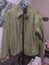 The North Face Full Zip High Pile Fleece Jacket Women's Medium Green