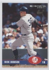 2003 Donruss Sample Gold Nick Johnson #164 0w7