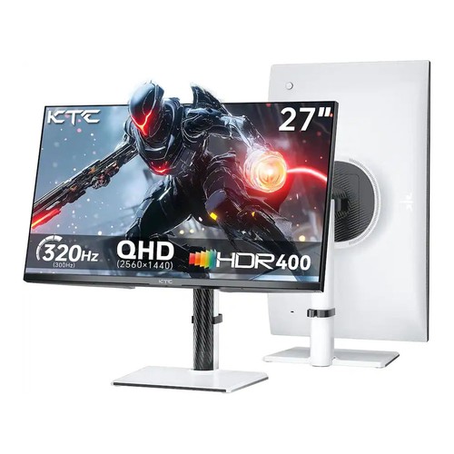 KTC H27E6 27inch Gaming Monitor,300Hz/320Hz Fast IPS,2K QHD 1440P 1ms PC Monitor