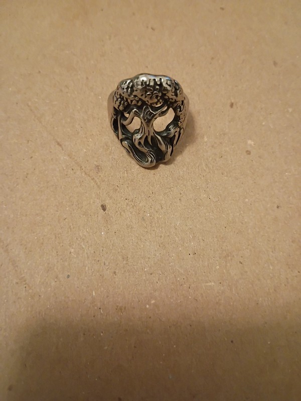 Stainless Steel Celtic Tree of Life Irish Knot Vintage Silver Ring US Size 7-13