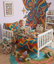 Wooden Classic Toddler Bed Bedroom Furniture White Boys & Girls New