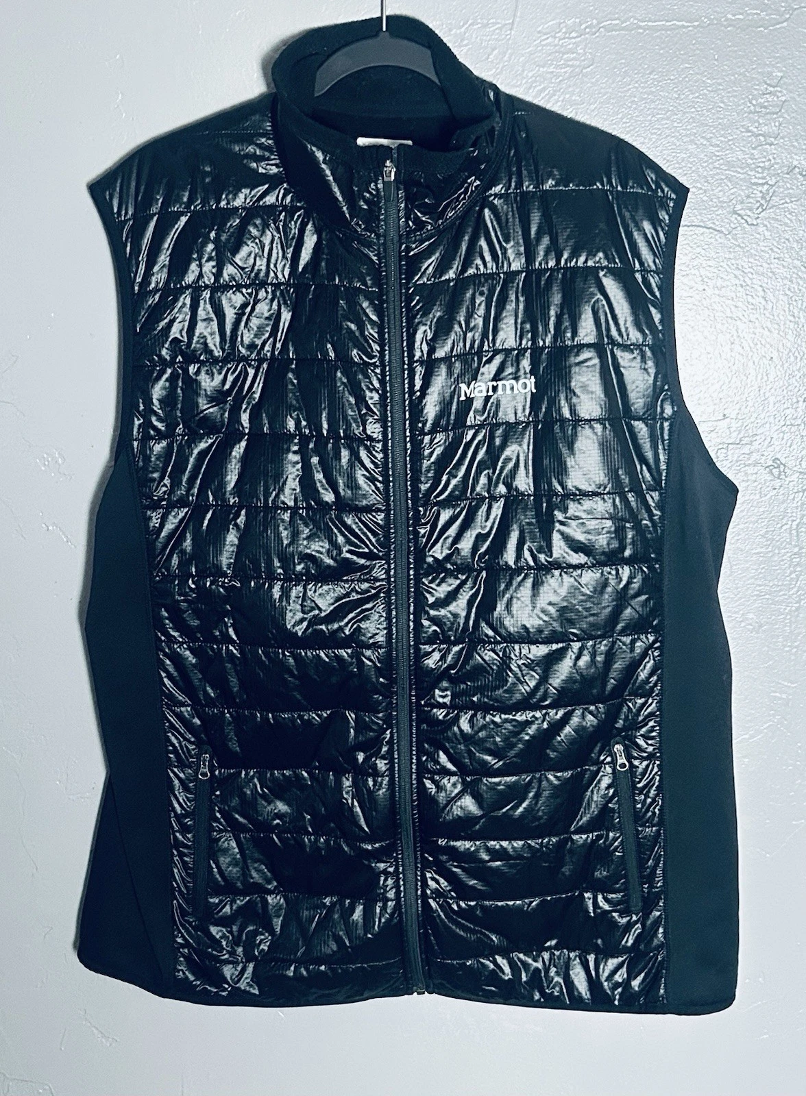 Marmot Variant men's insulated vest with fleece back panels Size XXL Gorp Core