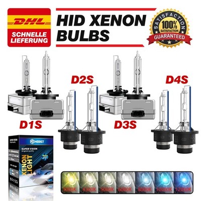 2x MODIGT D1S D2S D3S D4S 6000K 8000K 10000K 12000K 35W Xenon Brenner E-Prüfz