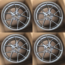 18x8.5 Fi-r Bbs Hyper Black Style Wheels 5x120 Et35 Cb72.56 Fits Bmw 18x8.5 Fi-r Bbs Hyper Black Style Wheels 5x120 Et35 Cb72.56 Fits Bmw