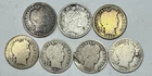 1892 - 1911 Barber Silver Dimes 10c Lot of 7 Damaged