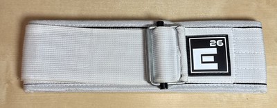 Element E26 Self Locking Weightlifting Belt : White M