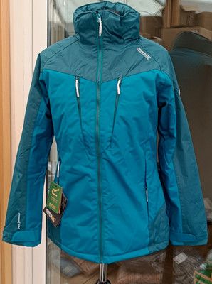 NEW Regatta Calderdale Jacket Coat Blue Womens Size 10 S RRP £100