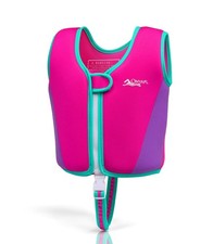 Swim Vest Floaties Boys Girls Swim Float Jacket Buoyancy Swimwear Pink, Medi...
