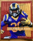 TODD GURLEY And JARED GOFF AUTOGRAPHED "STORY LOS ANGELES RAMS" 2019 TRIBUTE MAG