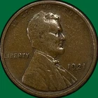 1921-S Lincoln Wheat Cent Choice Fine F+/VF Coin #39578