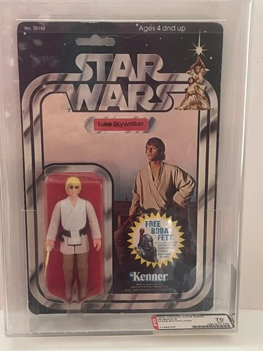 Vintage 1978 Star Wars ~ Luke Skywalker ~ AFA 70