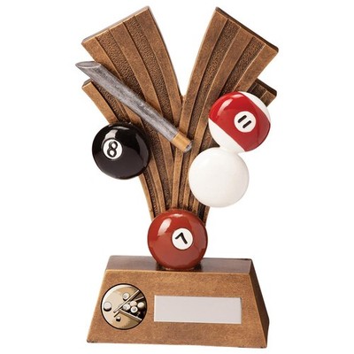 R4US Xplode Pool Trophy Award 180 mm kostenlose Gravur