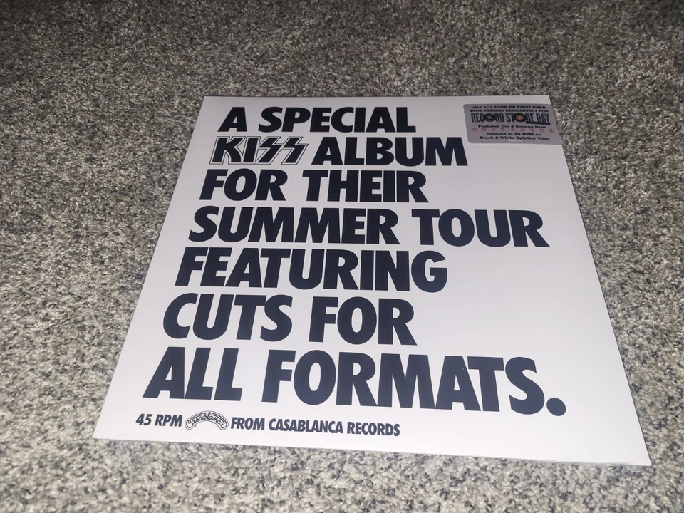 KISS A Special KISS Tour LP Splatter Vinyl RSD 2026 Record Store Day Vinyl NEW - Image 1 of 1
