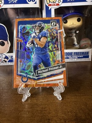 #79 Michael Pittman Jr. 2023 Donruss Optic - Orange Scope #/79