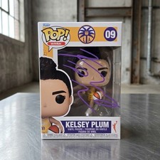 Kelsey Plum Los Angeles Sparks Autographed Funko Pop With COA #203431