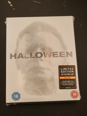Halloween 4K UHD + Blu-ray Steelbook Titans of Cult Michael Myers New Sealed