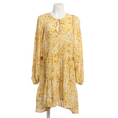 Anine Bing Kleid L Gelb Weiß Sehr gut