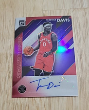 2019-20 Donruss Optic TERENCE DAVIS Signature Series Purple Autograph #SS-TDV