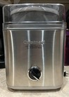 Chrome Cuisinart 2 Qt Frozen Yogurt Sorbet Ice Cream Maker BEST EVER SuperEZ